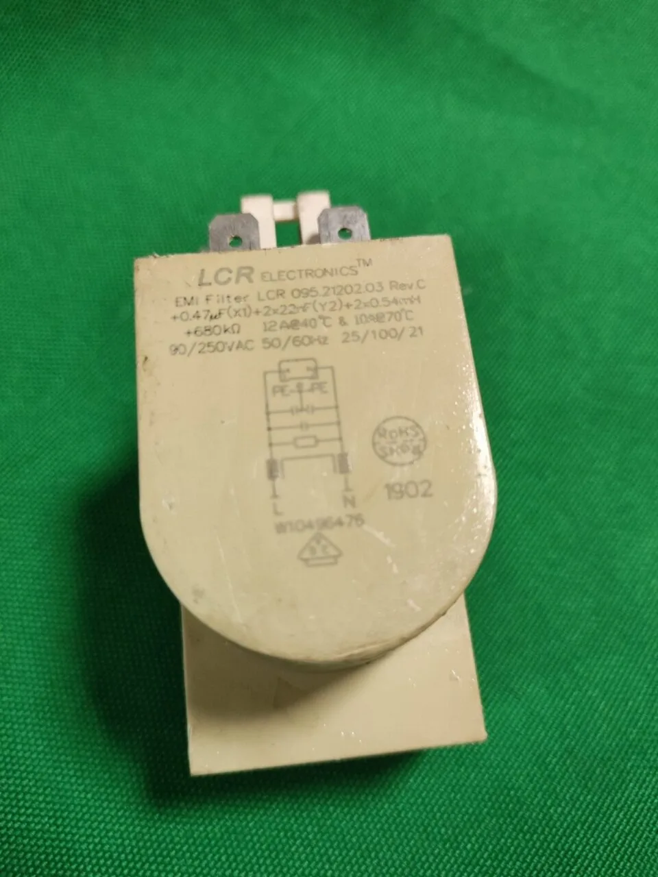 Сетевой фильтр Whirlpool Bauknecht W10496476