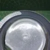 Люк Haier H7620806 серебро с дефектом (потертости обрамления)