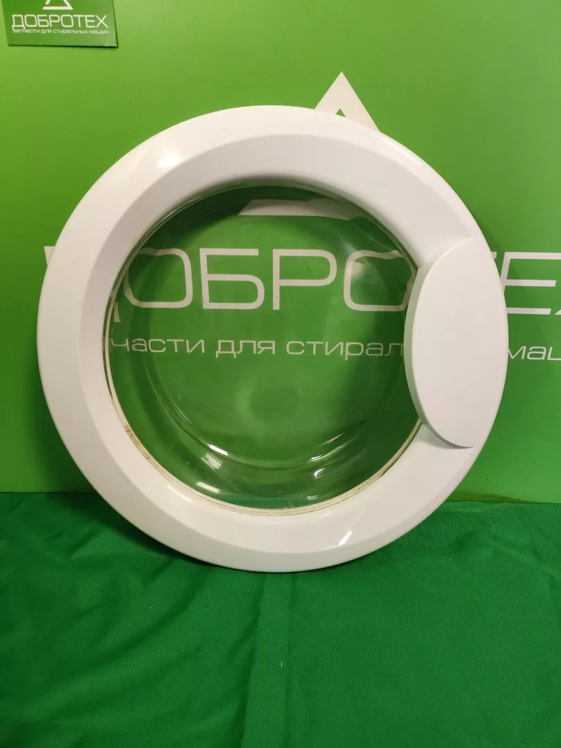 Люк в сборе Indesit C00118007 (узкое стекло) для стиральной машины
