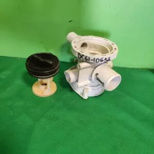 Улитка сливного насоса Samsung DC61-10652C в сборе с фильтром с заглушкой