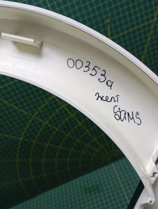 Обрамление внешнее Samsung DC63-00353A желт