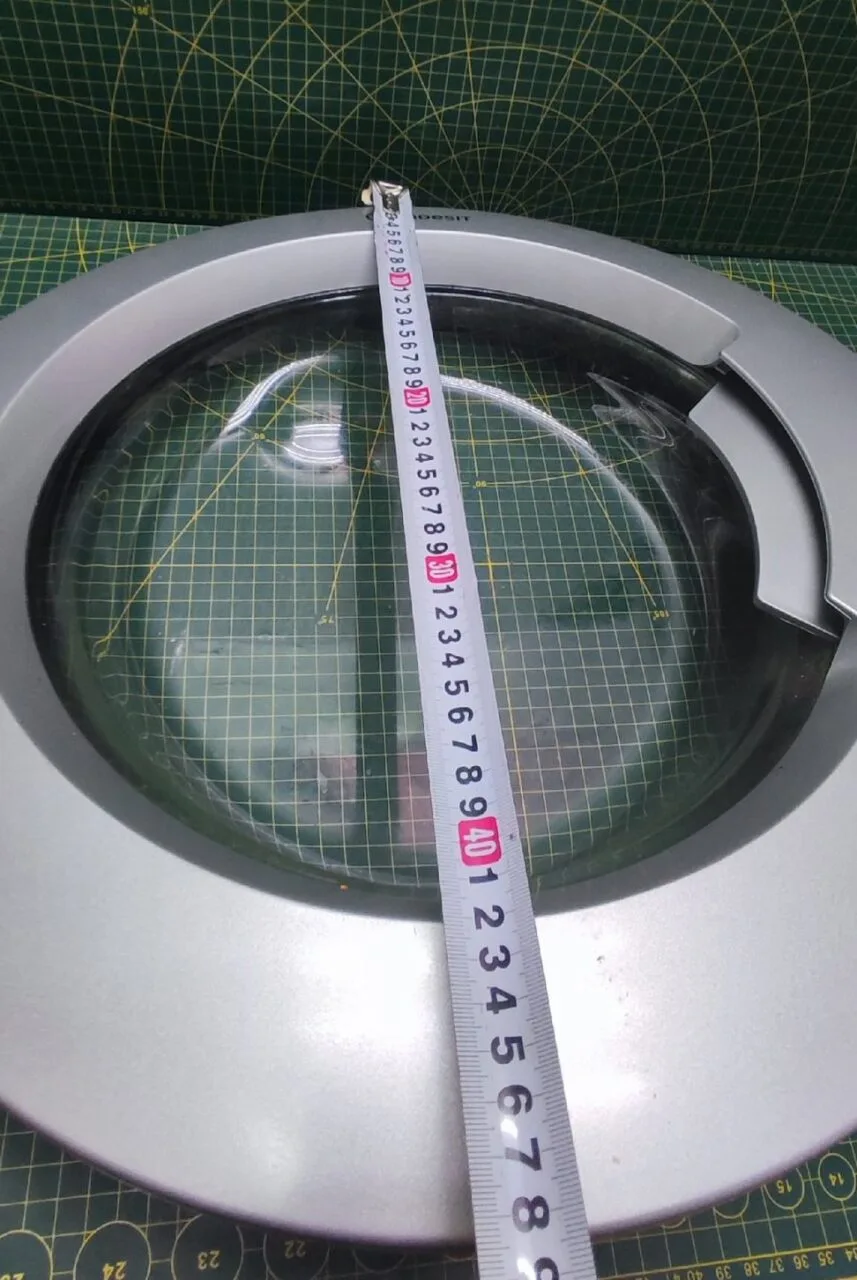 Люк Indesit C00480533 сред 48см сер 8 см