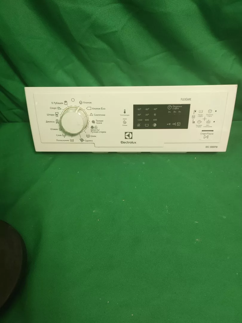 Панель управления Electrolux EWT1062TDW для вертикальной стиральной машины