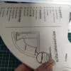 Панель Ariston RST 602 с дефектом пластика