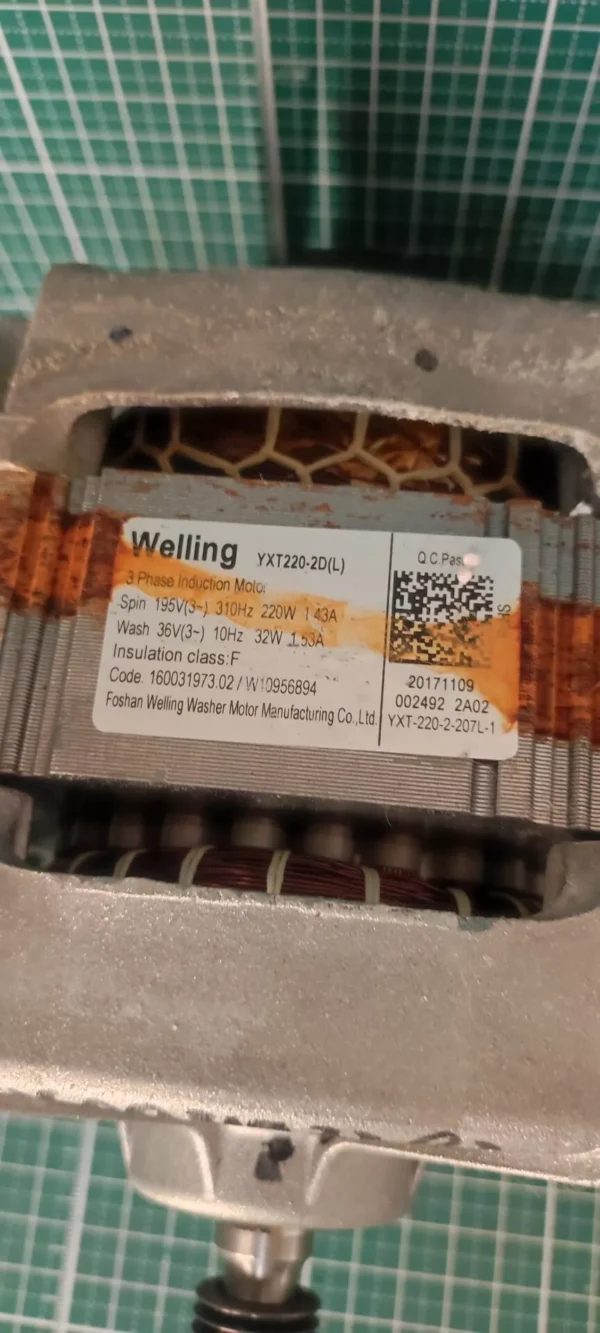 Двигатель Indesit Welling 160031973.02 5 конт. инверт.