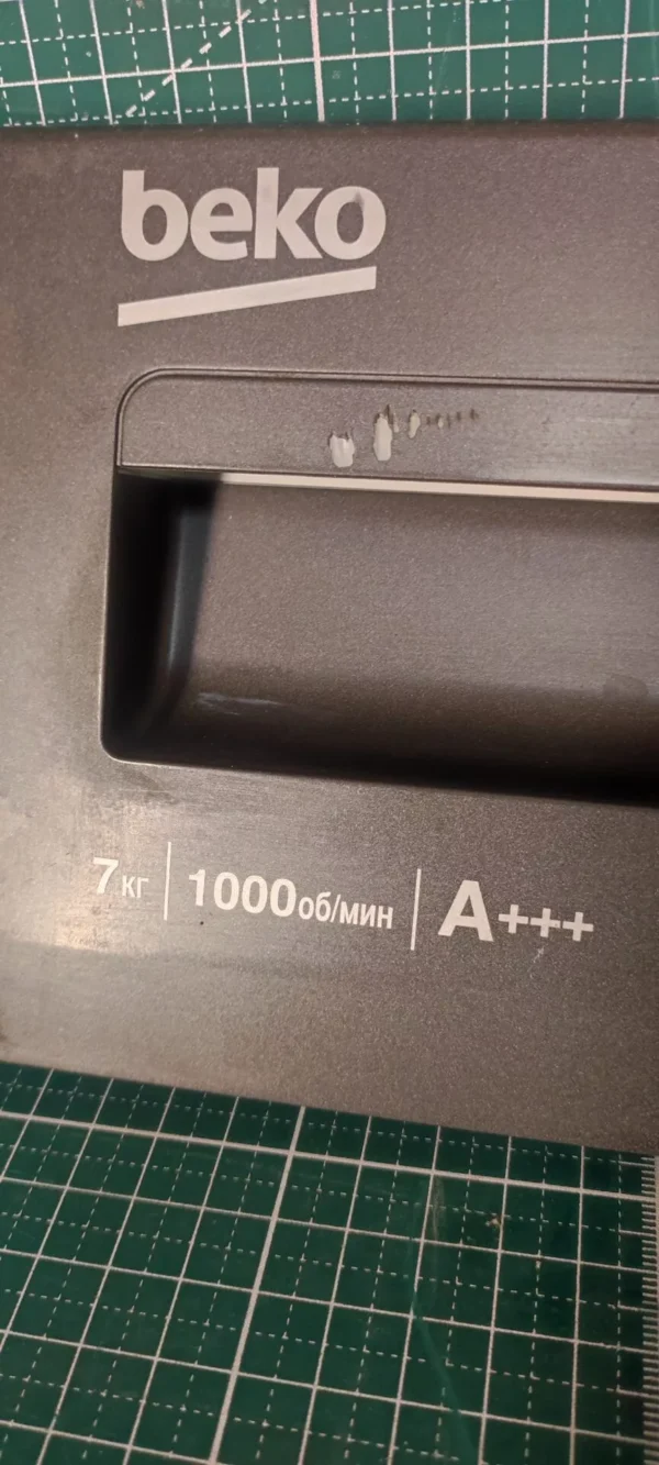 Панель порошкоприемника Beko 285077 7/1000 черн. с дефектом
