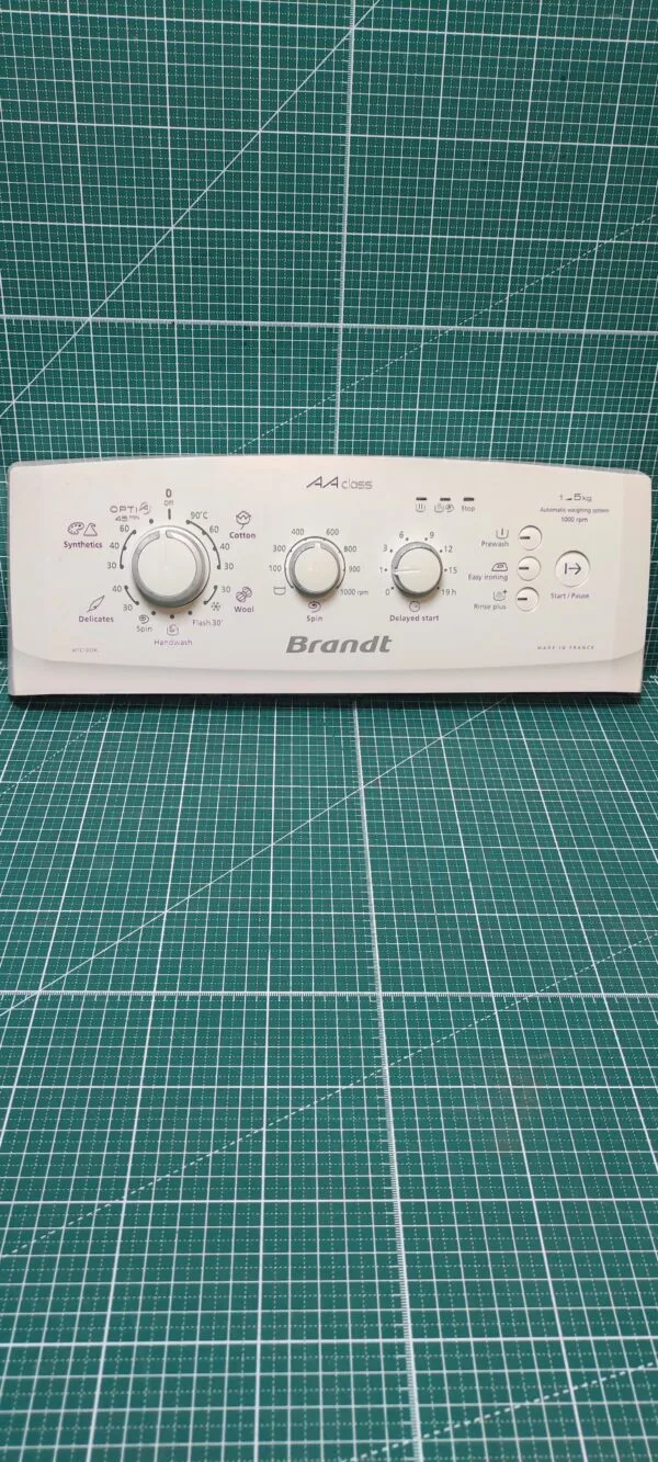 Элементы управления (Кнопки) Brandt WTC 1033K вертик.загрузка
