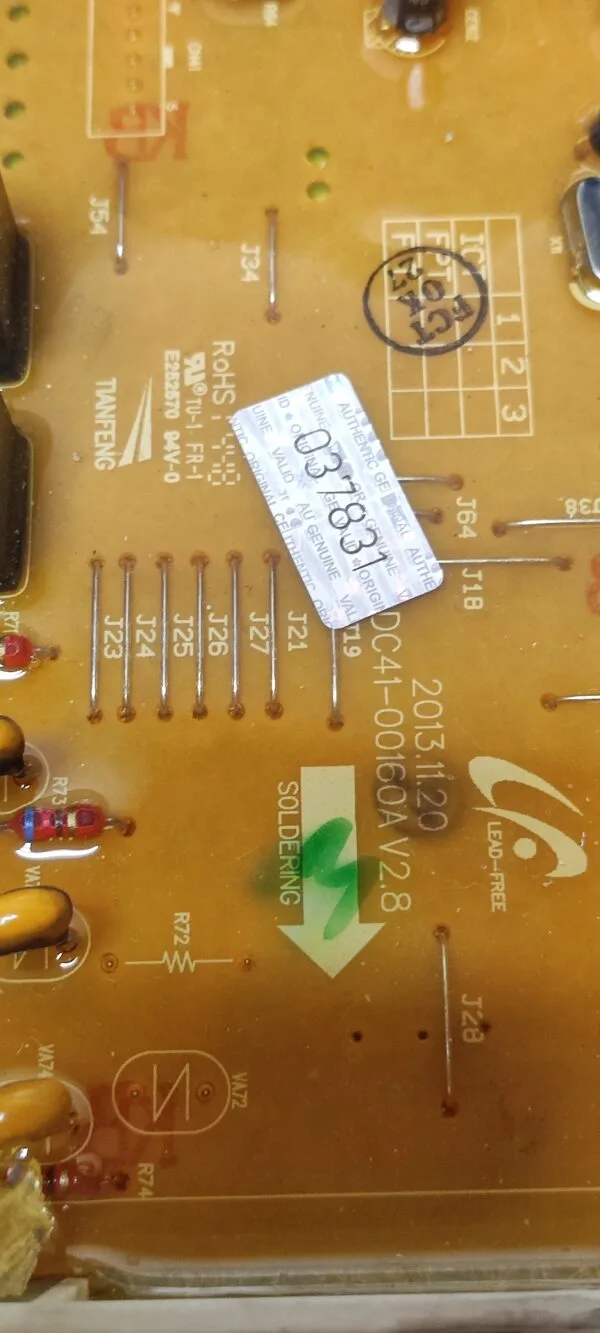 Силовой модуль Samsung dc92-0180a-wf602w2bkwq